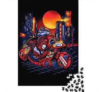 1000 Pieces Chasing Midnight Square Jigsaw Puzzles for Adults And Wooden Puzzles Children Puzzles 1000pcs (75x50cm)