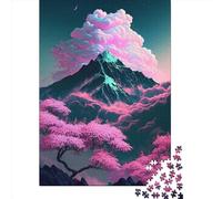 1000 Pieces Cherry Blossom Japan Art7 for Adults Difficult Jigsaw Puzzles for Adults Family Fun Jigsaws Puzzles 1000pcs (75x50cm)