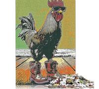 1000 Pieces Chicken Shoes Square Jigsaw Puzzles for Adults And Wooden Puzzles Children Puzzles 1000pcs (75x50cm)