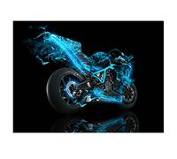 1000 Pieces Children's Jigsaw Puzzle Car Sticker Wall Challenge High Difficulty Family Puzzle Game Birthday Gift52x38cm