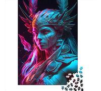 1000 Pieces Colorful Artemis Creative Square Jigsaw Puzzles for Adults And Wooden Puzzles Challenging Game 1000pcs (75x50cm)