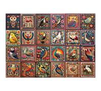 1000 Pieces Colorful Bird Collection Jigsaw Puzzle