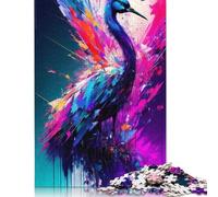 1000 Pieces Colorful-bird Jigsaw Puzzles for Adults Paper Puzzles for Adults Teenager Man Woman Gift 1000pcs (38x26cm)