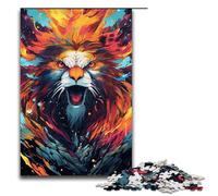 1000 Pieces Colorful Condor Warrior Puzzles for Adults Impossible Puzzle Stress Reliever for And Teenager Age 14 And Up 1000 PCS(75x50cm)
