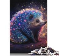 1000 Pieces Colorful Hedgehog Neon Jigsaw Wooden Puzzle Jigsaws for Adults Family Entertainment Toys 1000pcs (75x50cm)