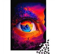 1000 Pieces Colorful Space18 Jigsaw Puzzles for Adults Wooden Puzzles for Adults Teenager Man Woman Gift 1000pcs (75x50cm)