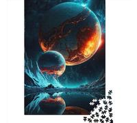 1000 Pieces Colors Of Space Planet5 Jigsaw Puzzles for Adults Paper Puzzles for Adults Teenager Man Woman Gift 1000pcs (38x26cm)
