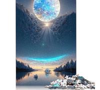 1000 Pieces Colourful Fantasy Cosmic Black Hole Puzzles Jigsaw Difficulty Puzzle Jigsaw Educational Games Toy 1000pcs (75x50cm)