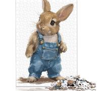 1000 Pieces Cony Fashion Creative Square Jigsaw Puzzles for Adults & Wooden Puzzles Challenging Game 1000pcs (75x50cm)