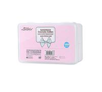 1000 Pieces Cosmetic Non-woven Cotton Eyeshadow Mascara Makeup Remover Cotton Facial Cleansing Square Pad