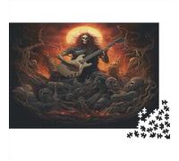 1000 Pieces Creative Jigsaw Puzzles Metal Music Gift Jigsaw Puzzles Rectangular Puzzle Toy for Adults 1000pcs (75x50cm)
