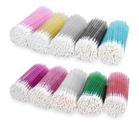 1000 Pieces Crystal Lip Brush Disposable Lip Gloss Wands Lipstick Applicator