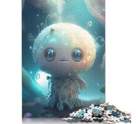 1000 Pieces Cute Monsters for Adults Difficult Jigsaw Paper Puzzle for Adults Christmas Eve Gifts 1000pcs (38x26cm)