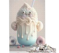 1000 Pieces Cute Monsters for Adults Difficult Jigsaw Wooden Puzzle for Adults Christmas Eve Gifts 1000pcs (75x50cm)