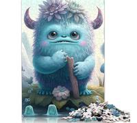 1000 Pieces Cute Monsters Jigsaw Puzzles for Adults Paper Puzzles for Adults Teenager Man Woman Gift 1000pcs (38x26cm)