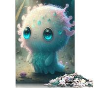 1000 Pieces Cute Monsters Jigsaw Puzzles for Adults Paper Puzzles for Adults Teenager Man Woman Gift 1000pcs (38x26cm)