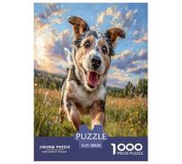 1000 Pieces Cute Pet Dog Jigsaw Puzzles for Adults Challenging Game Jigsaw Puzzle Home Decors for The Whole for Women, Gifts for Men 38x26cm/1000pcs