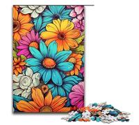 1000 Pieces Daisy_colorful Puzzle Game Jigsaw Puzzle for Adults Suitable for Couples for And Teenager Age 14 Years Up 1000 PCS(75x50cm)