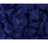 1000 Pieces Dark Blue Rose Petals, 20 Colours, Artificial Flower Confetti, Home Decorative Accessories, Ideal for Valentine’s Day Wedding Engagement Birthday Party Romantic Decoration