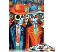 1000 Pieces 'Day of The Dead Parade Puzzles Jigsaw Difficulty Puzzle Jigsaw Educational Games Toy (38x26cm)
