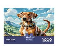 1000 Pieces Doberman Pinscher Jigsaw Puzzles for Adults Challenging Game Jigsaw Puzzle Home Decoration for The Whole for Women, Gifts for Men 70x50cm/1000pcs