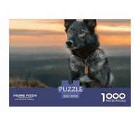 1000 Pieces Dog Jigsaw Puzzle Adults Teens Fun Relaxation Activity Cute Pet Precision Fit Gift Box 70x50cm/1000pcs