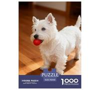 1000 Pieces Dog Jigsaw Puzzle Adults Teens Fun Relaxation Activity Cute Pet Precision Fit Gift Box 70x50cm/1000pcs