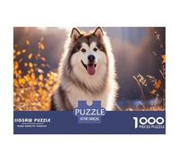 1000 Pieces Dog Jigsaw Puzzle Adults Teens Fun Relaxation Activity Precision Fit Gift Box 38x26cm/1000pcs