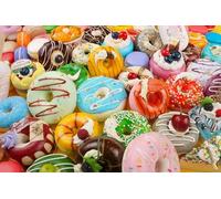 1000 Pieces Donut Paper Puzzle Jigsaw Educational Toys for Adults 38x52cm