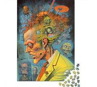 1000 Pieces Dr. Monster Wood Puzzles Wooden Puzzles for Adults& Teenagers Age 12 Years Up 1000pcs (75x50cm)