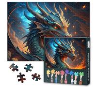 1000 Pieces Dragon Jigsaw Puzzles for Adults, Magnificent Dragon Theme