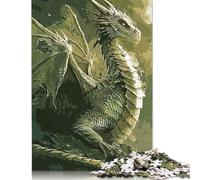 1000 Pieces Dragon Mystic Square Jigsaw Puzzles for Adults And Wooden Puzzles 1000pcs (75x50cm)