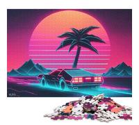 1000 Pieces 'Driving Into The Future Jigsaw Puzzles Wooden Puzzles for Adults & Teenager Brain Teaser Puzzles For Adults 1000pcs (75x50cm)