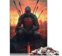 1000 Pieces Dying in Glory Jigsaw Square Puzzle for Adults Wooden Puzzles Unique Challenge Games 1000pcs (75x50cm)