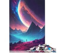 1000 Pieces Explore The Spacescape Jigsaw Puzzles for Adults Jigsaw Puzzle for Family Time Brain Challenge (38x26cm)