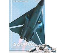 1000 Pieces F111 Aardvark Jigsaw Square Puzzle for Adults Wooden Puzzles Unique Challenge Games 1000pcs (75x50cm)