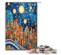 1000 Pieces Fantastic Art Scenery Puzzle Game Jigsaw for Adults Suitable for Couples for And Teenager Age 14 Years Up 1000 PCS