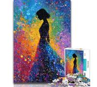 1000 Pieces for Adults African Woman Puzzles for Adults And Teenagers,Family Entertainment Toys Is Ideal As A Gift for The Whole Family 50x75cm