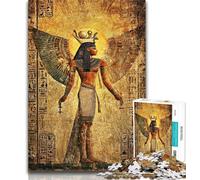 1000 Pieces for Adults Ancient Egyptian God Ra Adult Jigsaws 1000 Piece,Toys Educational Games Stress Relieving Parent-child Interaction 50x75cm