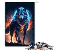 1000 Pieces for Adults And Children by Jigsaw Animal Wolf Puzzles for Adults Wooden Jigsaw 1000 PCS(75x50cm)