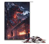 1000 Pieces for Adults And Children by Jigsaw Godly Beasts Puzzles for Adults Wooden Jigsaw 1000 PCS(75x50cm)