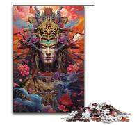 1000 Pieces for Adults And Children by Jigsaw Japanese Sakura Samurai Puzzles for Adults Paper Jigsaw 1000PCS(38x26cm)