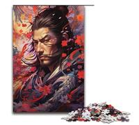 1000 Pieces for Adults And Children by Jigsaw Japanese Sakura Warriors Puzzles for Adults Paper Jigsaw 1000PCS(38x26cm)