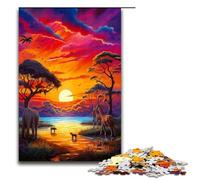 1000 Pieces for Adults And Children by Jigsaw Marvelous River Puzzles for Adults Wooden Jigsaw 1000 PCS(75x50cm)