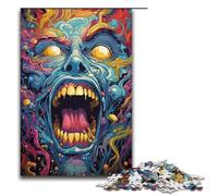 1000 Pieces for Adults And Children by Jigsaw Painting Colorful Zombies Puzzles for Adults Paper Jigsaw 1000 PCS(38x26cm)