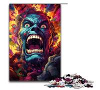 1000 Pieces for Adults And Children by Jigsaw Psychedelic Colorful Heroes Puzzles for Adults Wooden Jigsaw 1000 PCS(75x50cm)