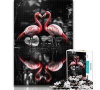 1000 Pieces for Adults Animal Flamingo Puzzles for Adults And Teenagers,Toys Educational Games Stress Relieving Great Gifts And Toys 26x38cm
