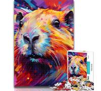 1000 Pieces for Adults Animal Guinea Pigs Puzzles for Adults And Teenagers,Stress Reliever Difficult Challenge Unique Home Decor And Gifts 75x50cm
