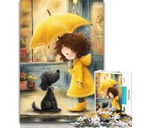 1000 Pieces for Adults Anime Little Girl Jigsaws Puzzles 1000 Pieces for Teenagers Gifts,Vibrant And Unique Design Relaxing & Challenging Puzzle Experience 26x38cm