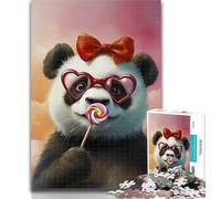 1000 Pieces for Adults Artistic Panda Jigsaw Puzzle 1000 Pieces for Adults,Train Your Brain And Hands Birthday Present, Gifts 26x38cm